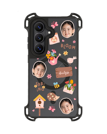 Android Rearguard UltimateZ - Face Grid Spring bloom