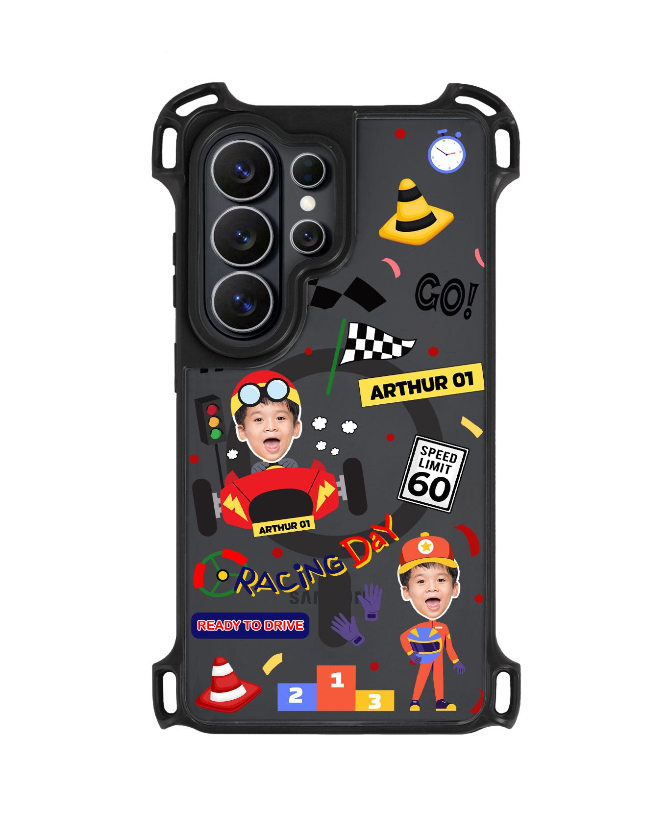 Android Rearguard UltimateZ - Face Grid Dream Racer