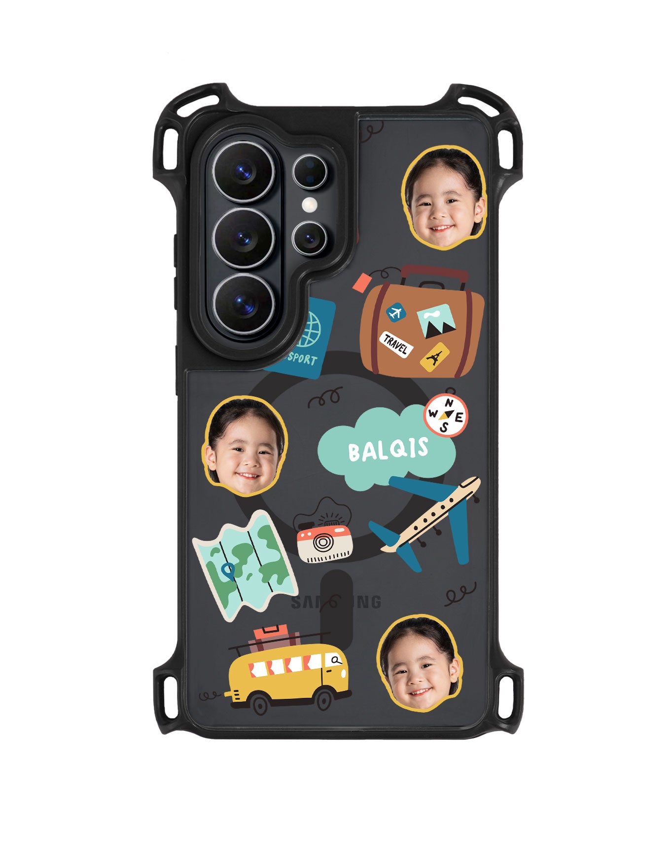 Android Rearguard UltimateZ - Face Grid Travel