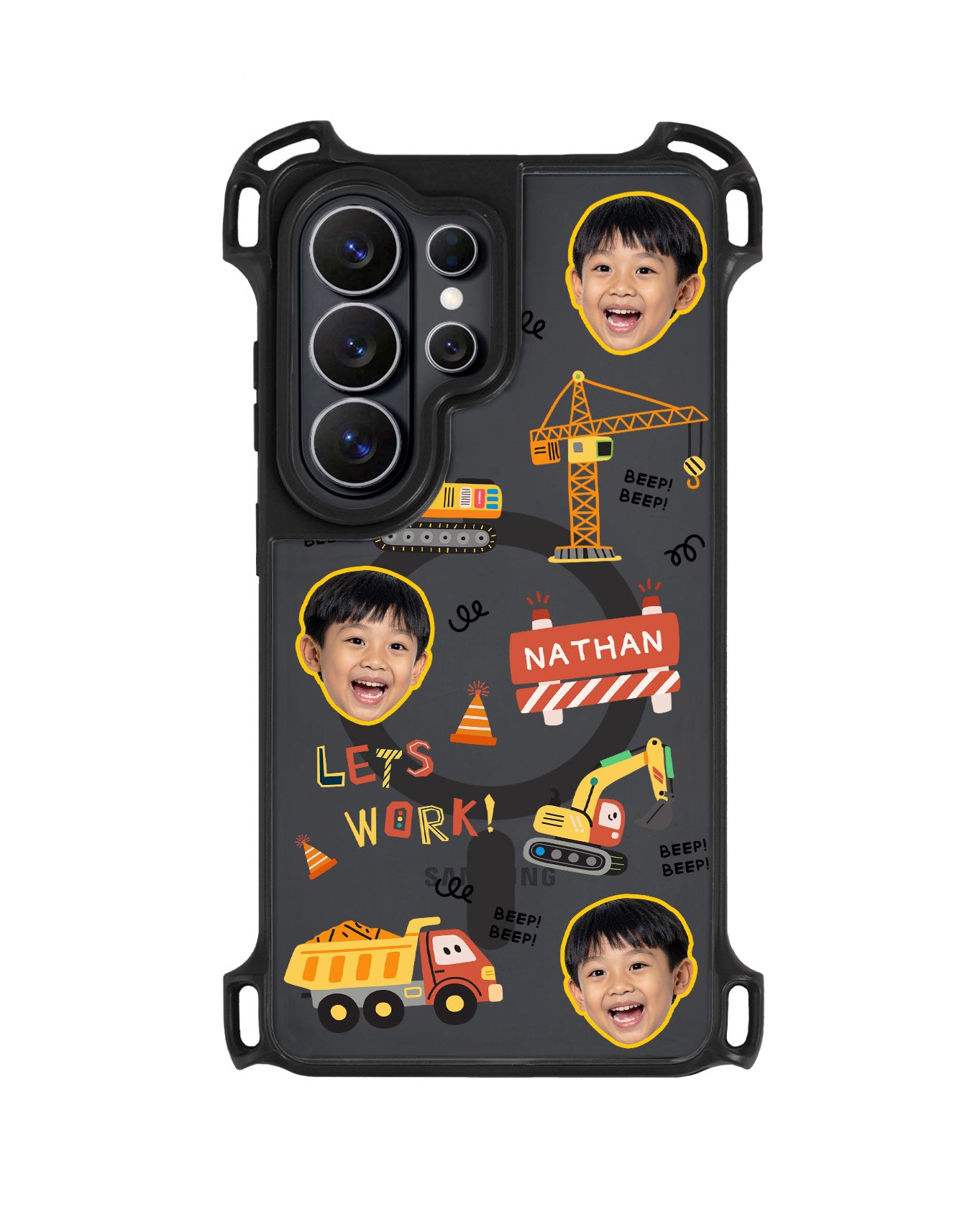 Android Rearguard UltimateZ - Face Grid Construction