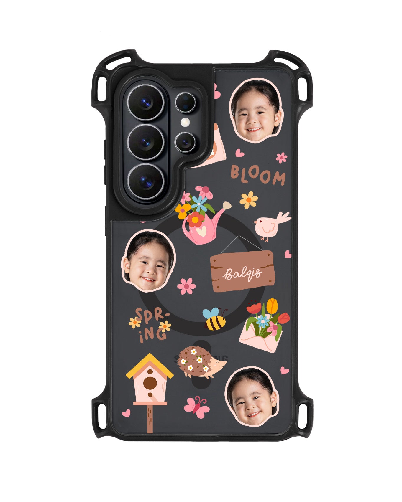 Android Rearguard UltimateZ - Face Grid Spring bloom