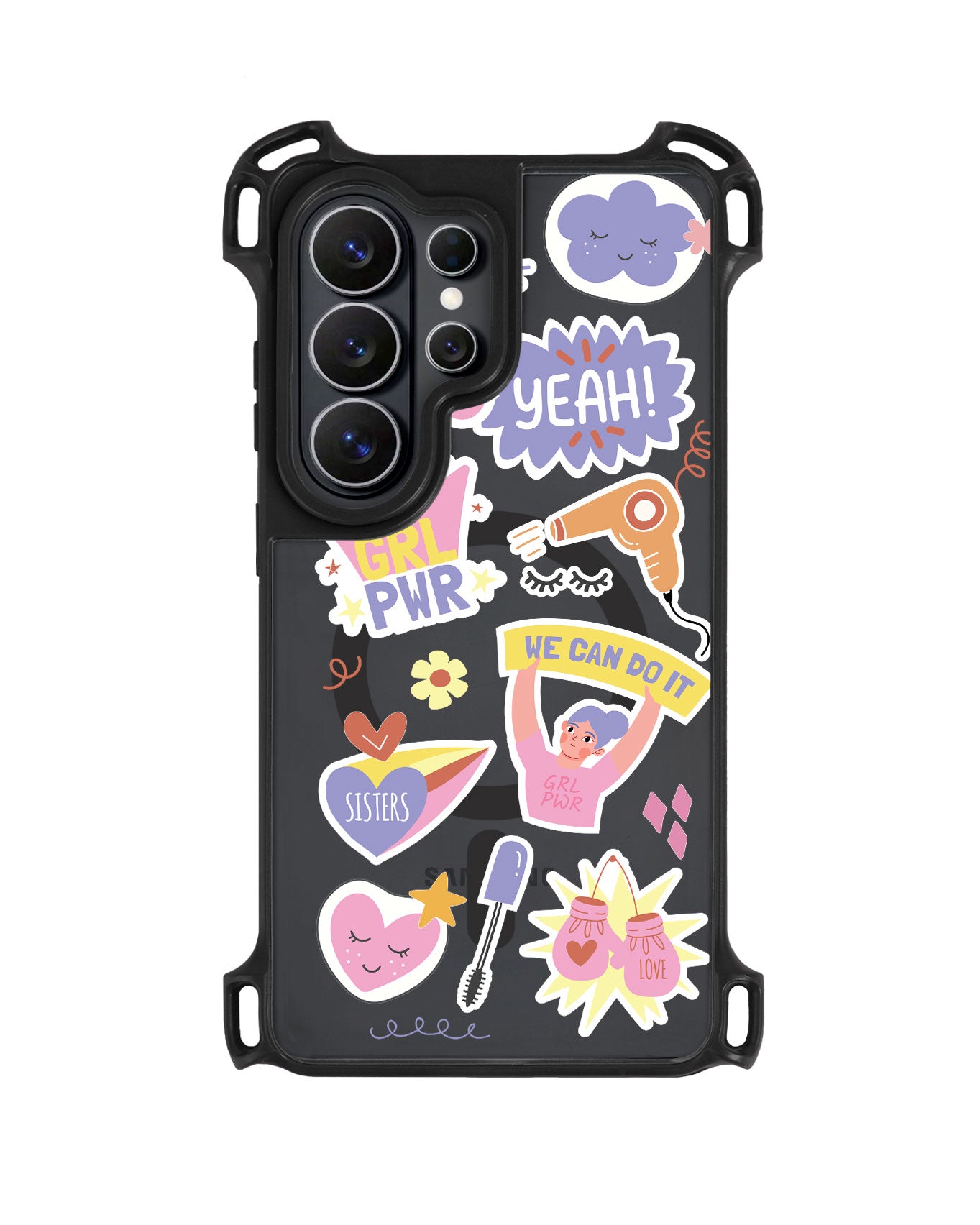 Android Rearguard UltimateZ - Girl Power Sticker Pack
