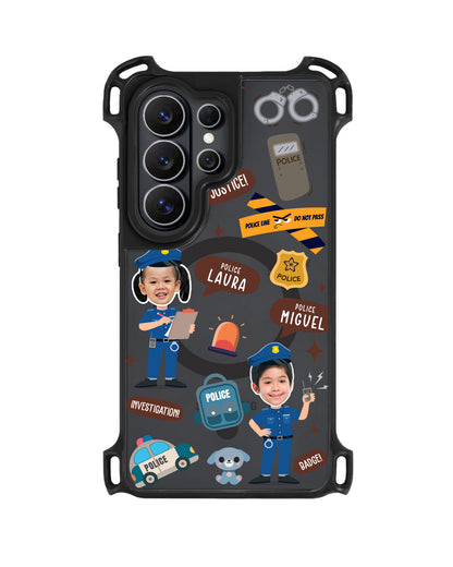 Android Rearguard UltimateZ - Face Grid Dream Police