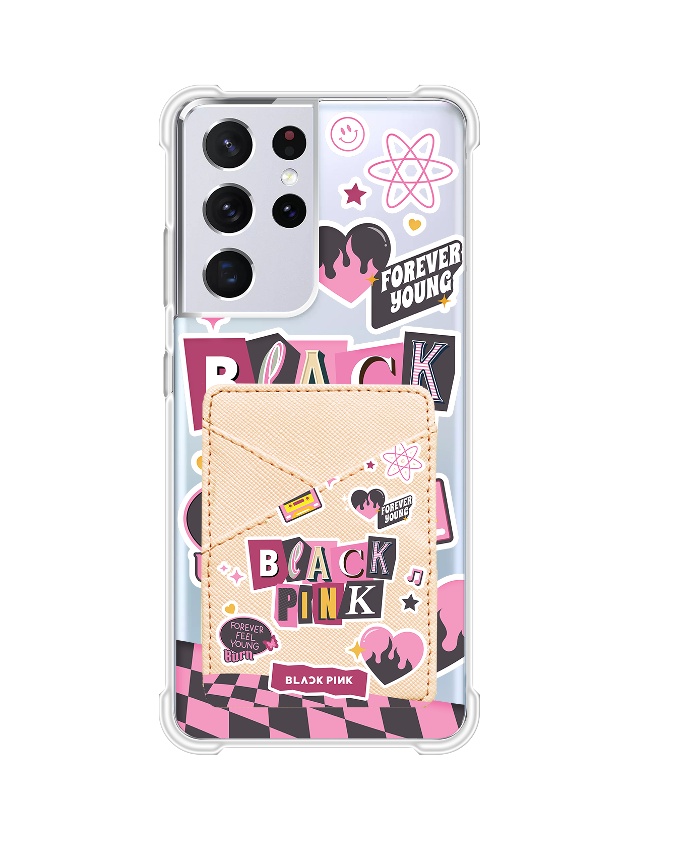 Android Phone Wallet Case - Blackpink Forever Young