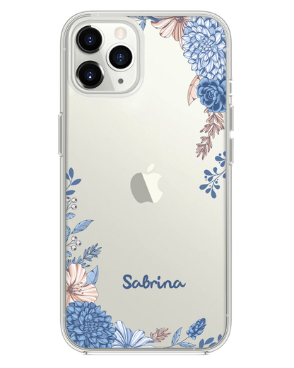 iPhone Rearguard Hybrid - Blue Florals