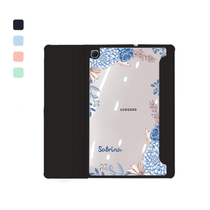 Android Tab Flipcover - Blue Florals