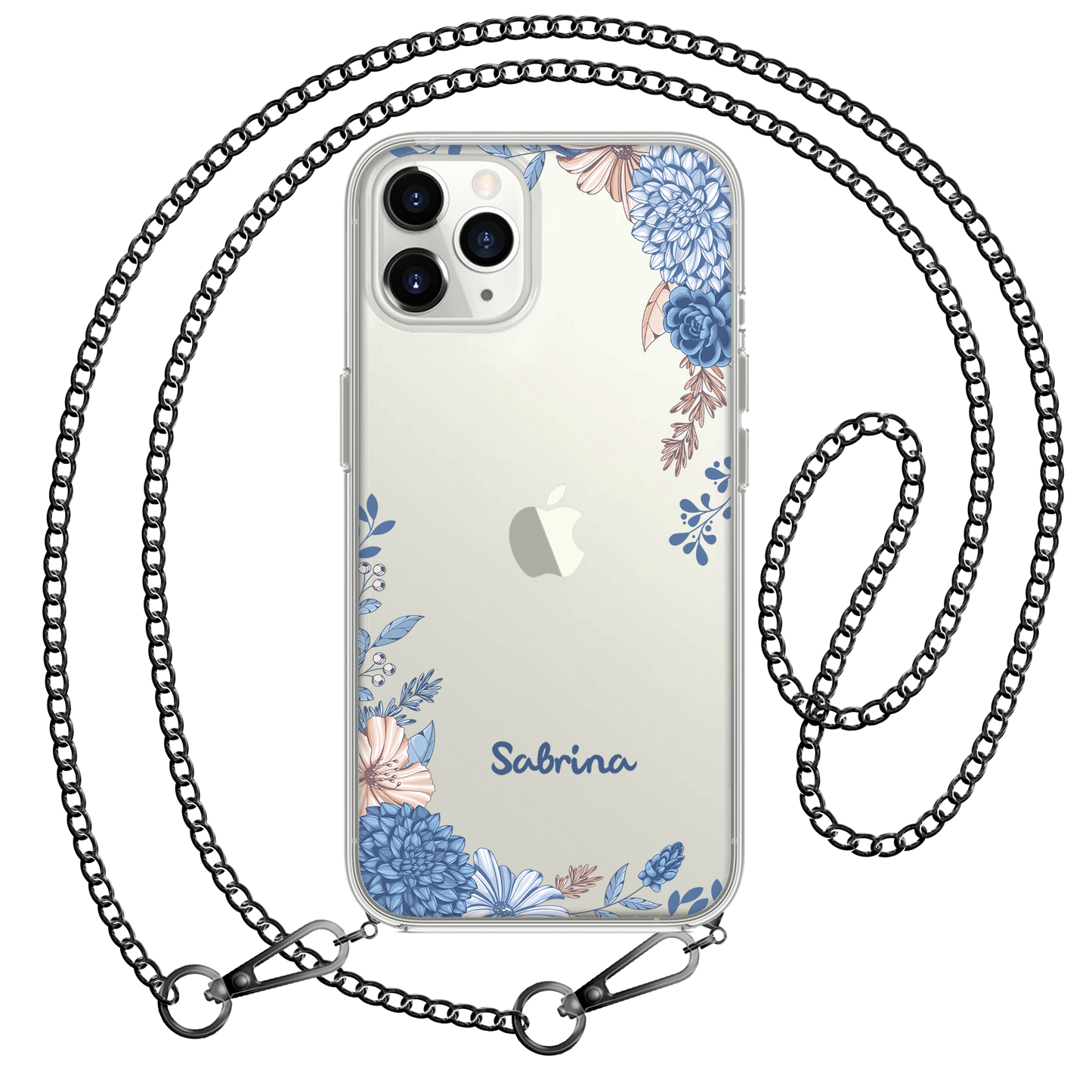 iPhone Rearguard Hybrid - Blue Florals