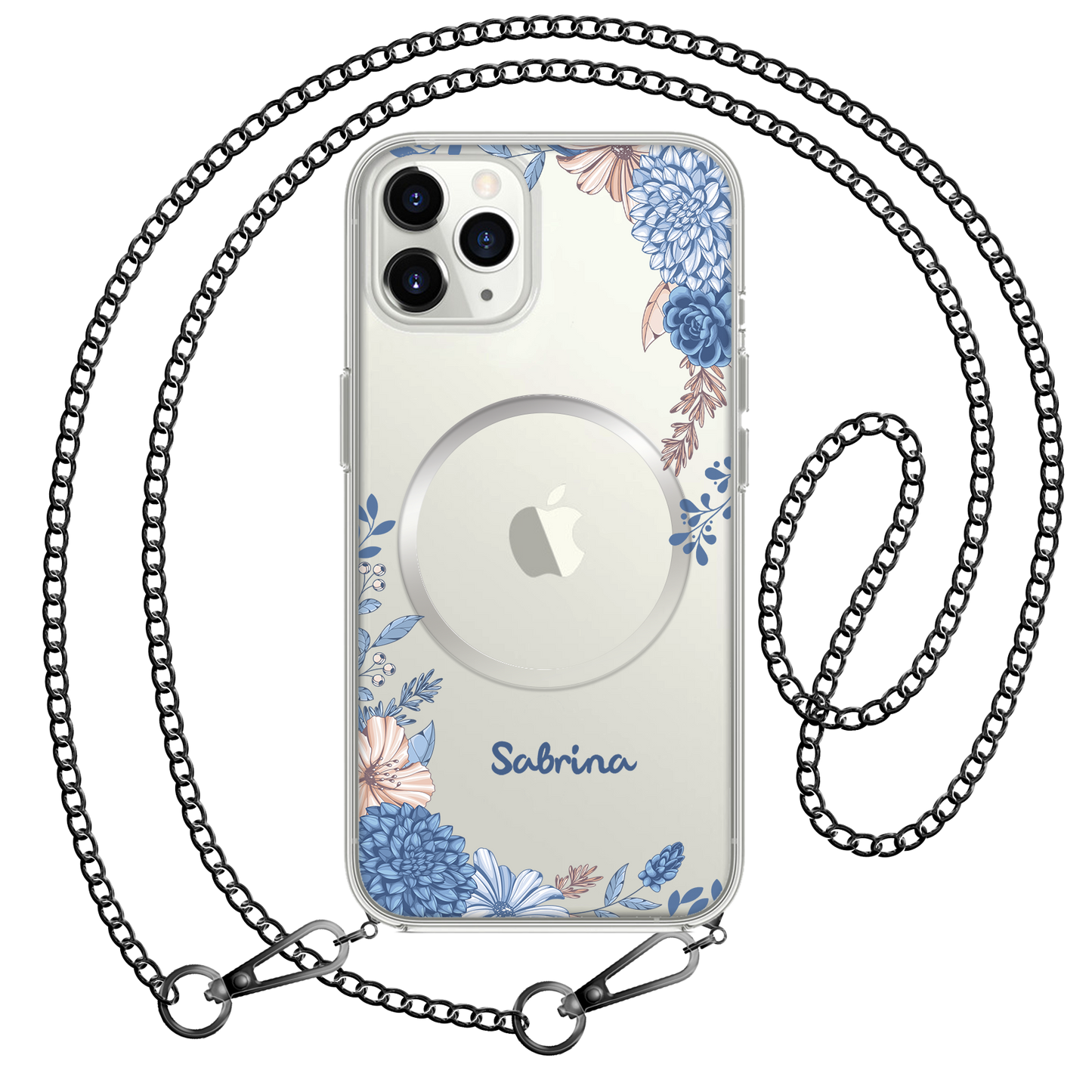 iPhone Rearguard Hybrid - Blue Florals