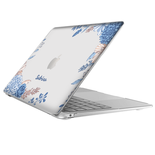 MacBook Snap Case - Blue Florals