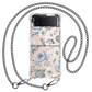 Android Flip / Fold Case - Blue Rose