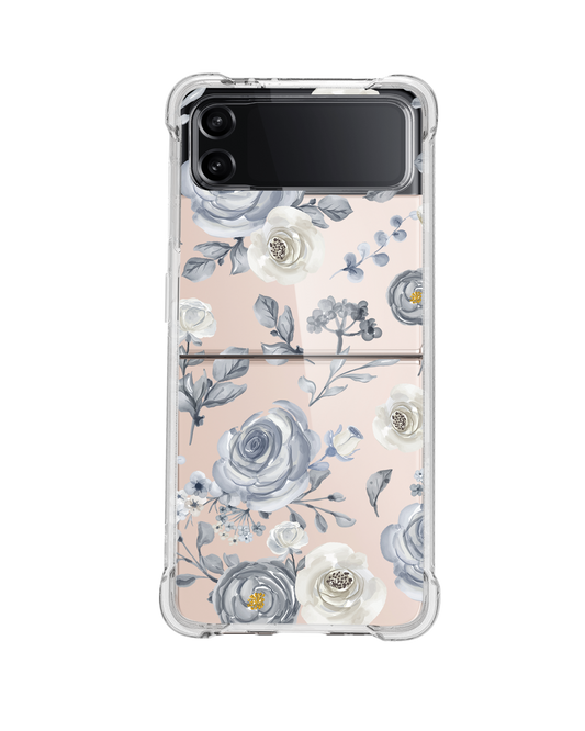 Android Flip / Fold Case - Blue Rose