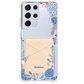 Android Phone Wallet Case - Blue Florals