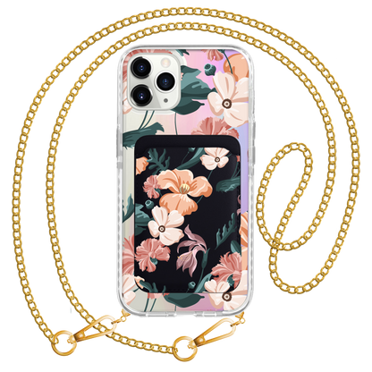 iPhone Magnetic Wallet Holo Case - Botanical Garden 1.0