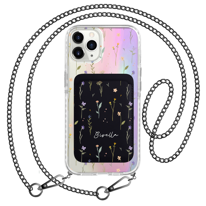 iPhone Magnetic Wallet Holo Case - Botanical Garden 2.0