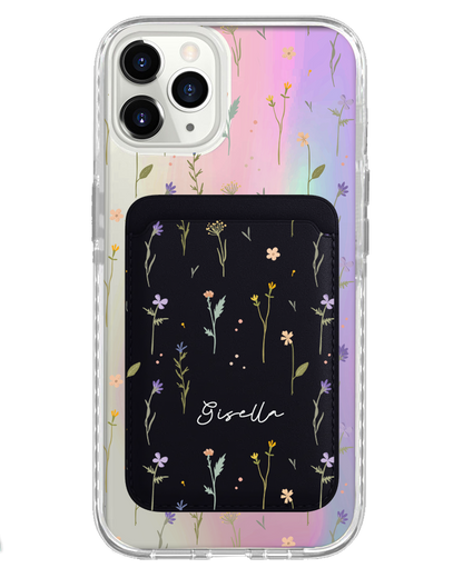 iPhone Magnetic Wallet Holo Case - Botanical Garden 2.0