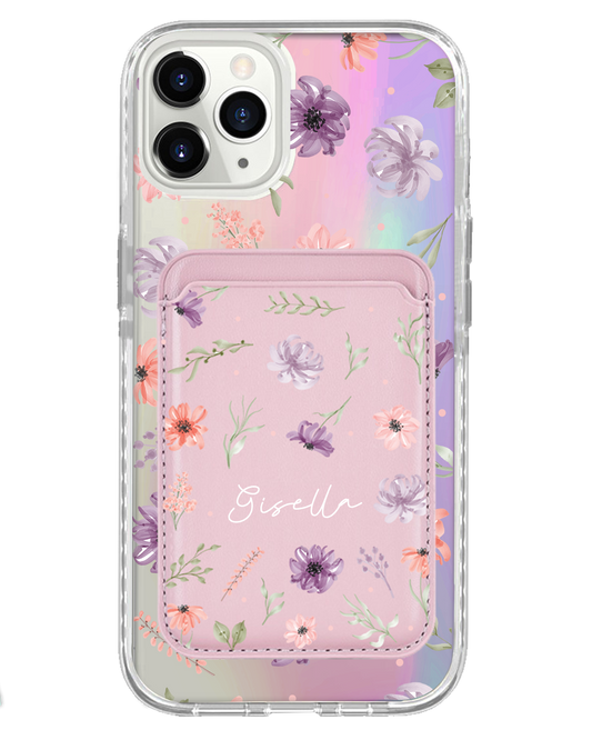 iPhone Magnetic Wallet Holo Case - Botanical Garden 3.0