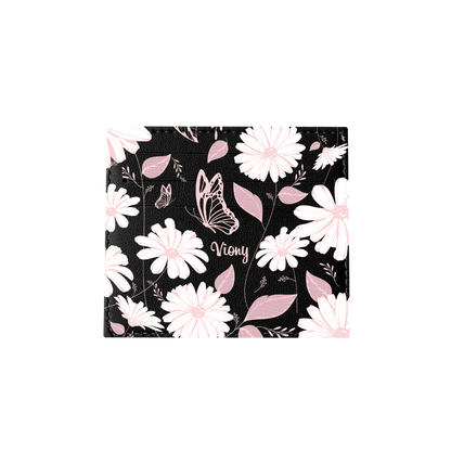 6 Slots Card Holder - Butterfly & Daisy