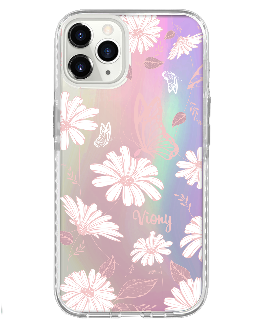 iPhone Rearguard Holo - Butterfly & Daisy