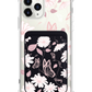 iPhone Magnetic Wallet Case - Butterfly & Daisy