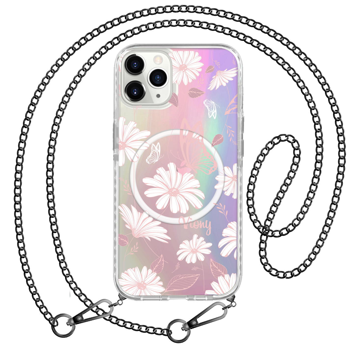 iPhone Rearguard Holo - Butterfly & Daisy