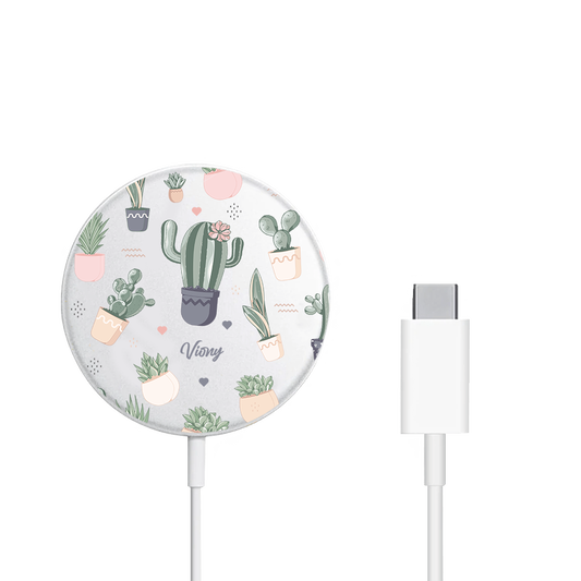 Magnetic Wireless Charger - Cactus 2.0