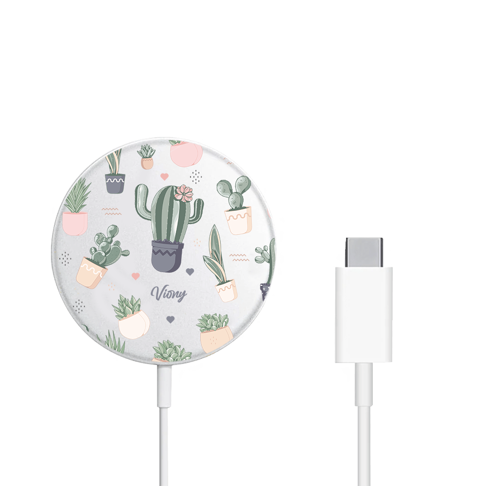 Magnetic Wireless Charger - Cactus 2.0