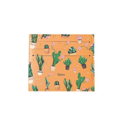 6 Slots Card Holder - Cactus 3.0