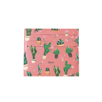 6 Slots Card Holder - Cactus 3.0