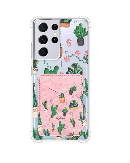 Android Phone Wallet Case - Cactus 3.0