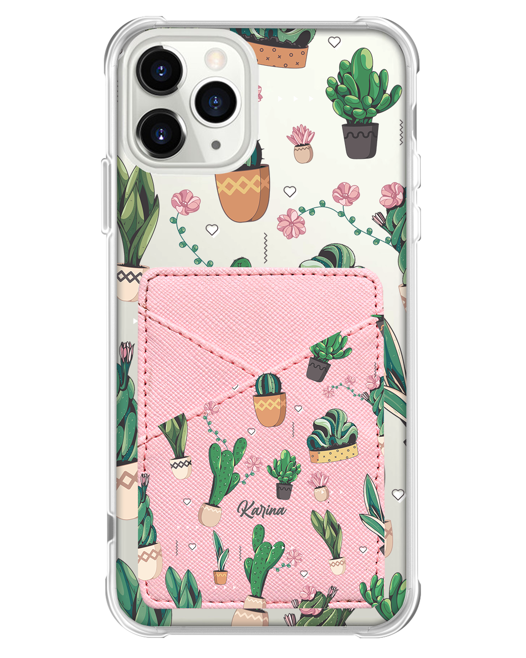 iPhone Phone Wallet Case - Cactus 3.0