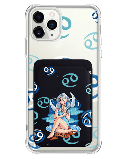 iPhone Magnetic Wallet Case - Cancer