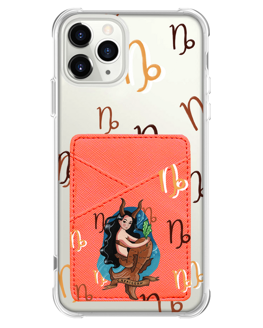 iPhone Phone Wallet Case - Capricorn