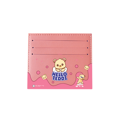 6 Slots Card Holder - Hello Teddy 2.0