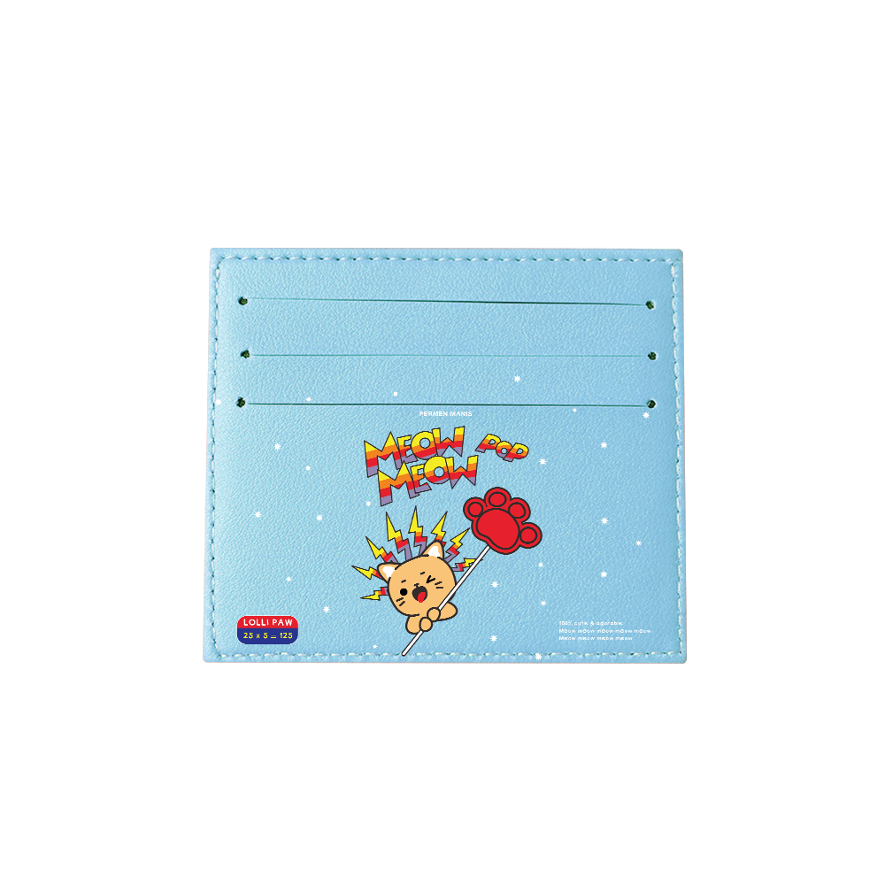 6 Slots Card Holder - Meow Pop 2.0