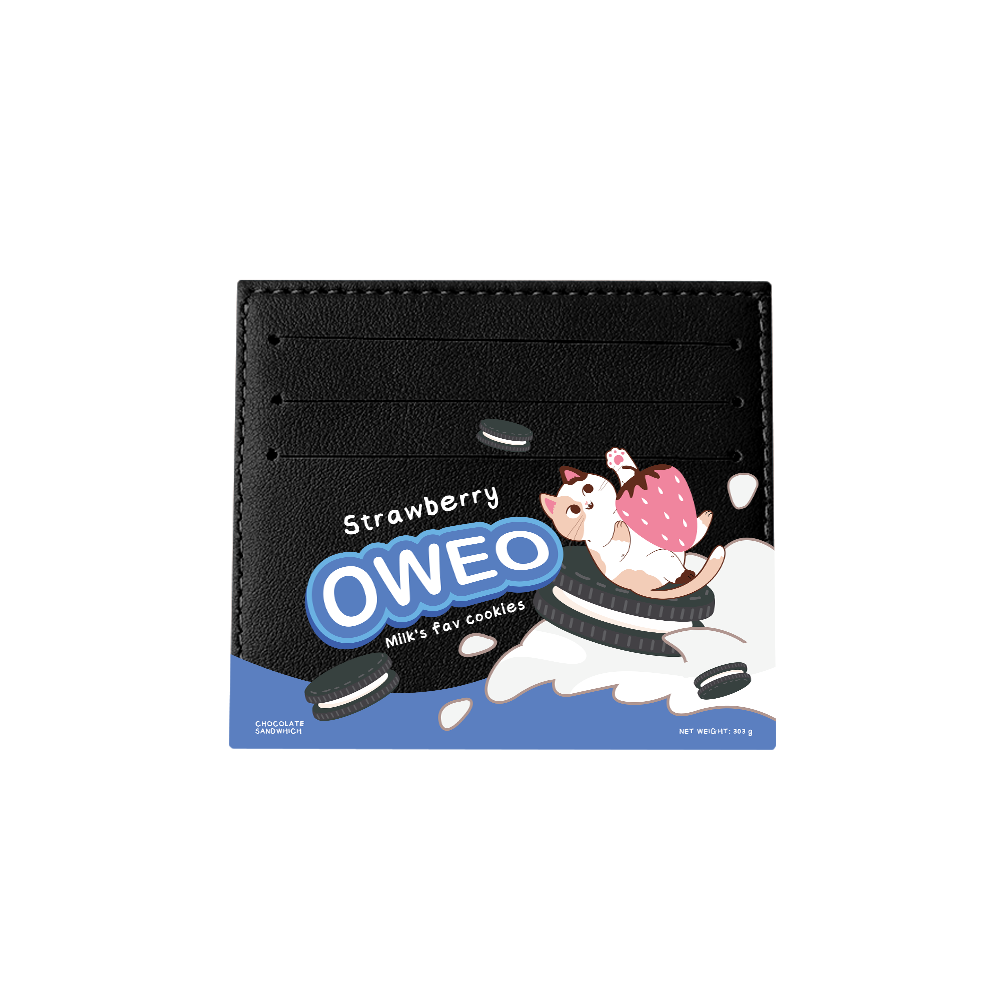 6 Slots Card Holder - Oweo Cat