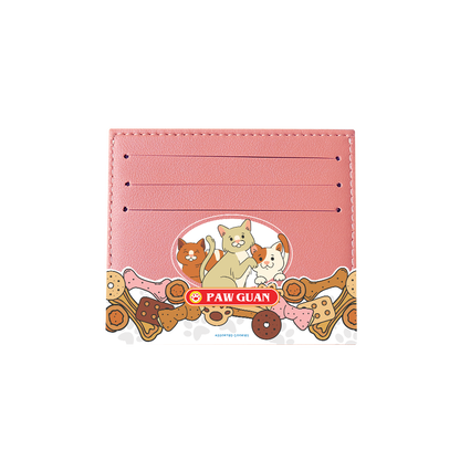 6 Slots Card Holder - Pawguan Cat