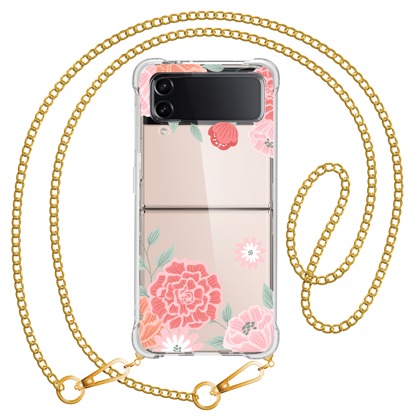 Android Flip / Fold Case - Carnation 1.0