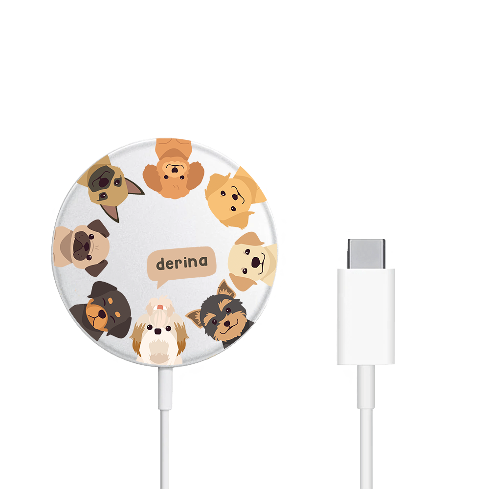 Magnetic Wireless Charger - Ruff Family 1.0