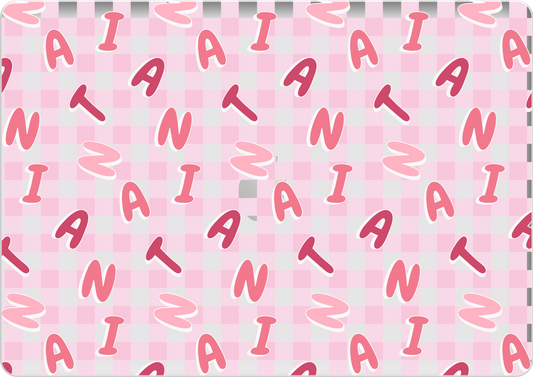 Macbook Snap Case - Checkered Monogram 1.0