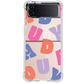 Android Flip / Fold Case - Chubby Monogram