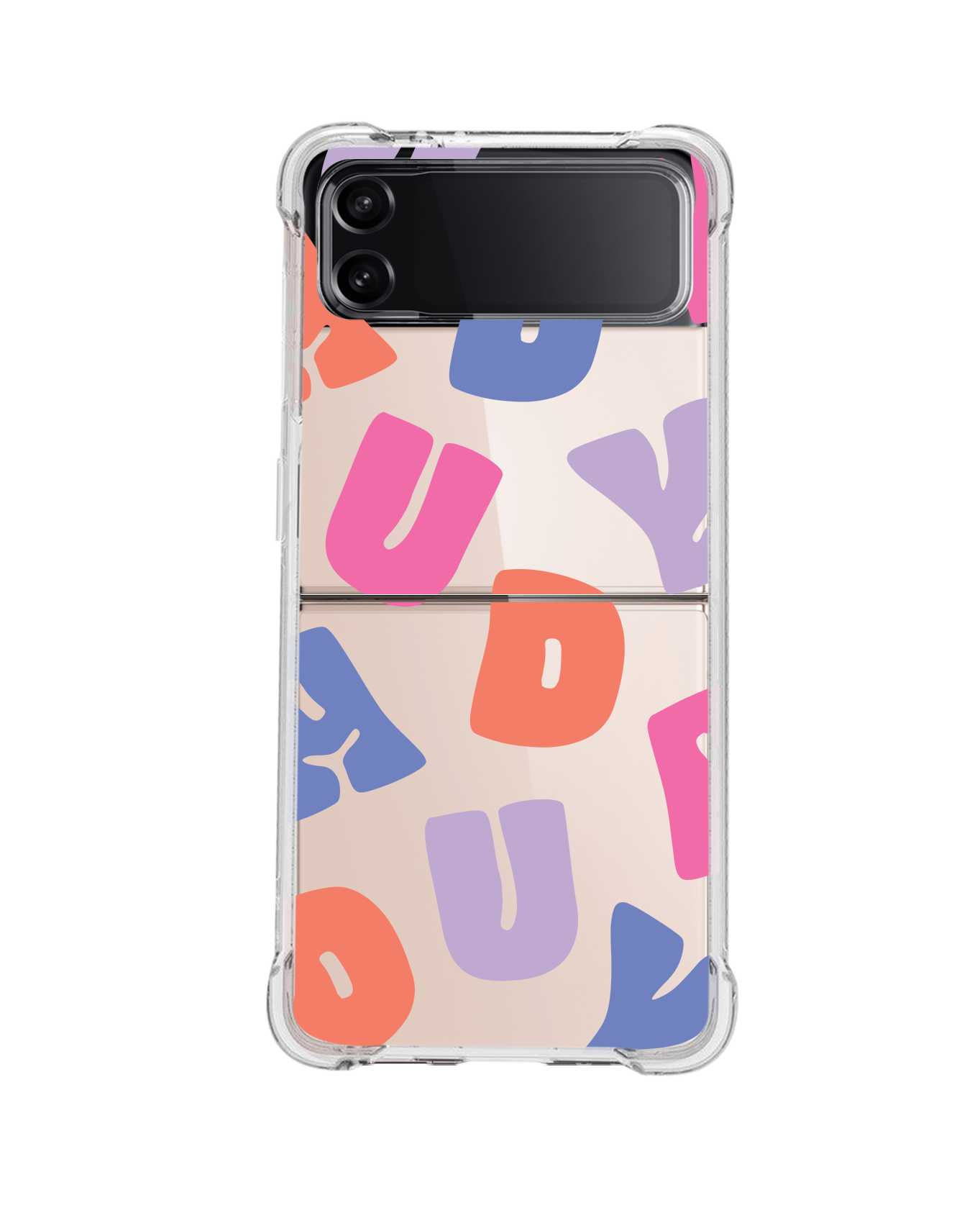 Android Flip / Fold Case - Chubby Monogram