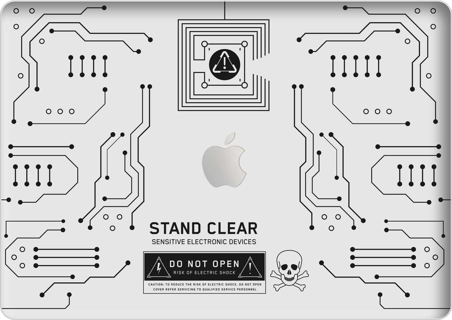 Macbook Snap Case - Circuit Black
