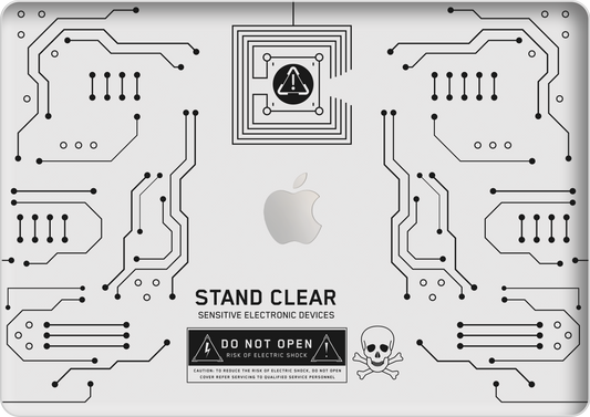 Macbook Snap Case - Circuit Black