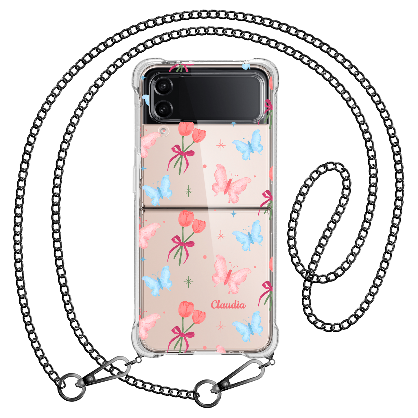 Android Flip / Fold Case - Coquette Butterfly