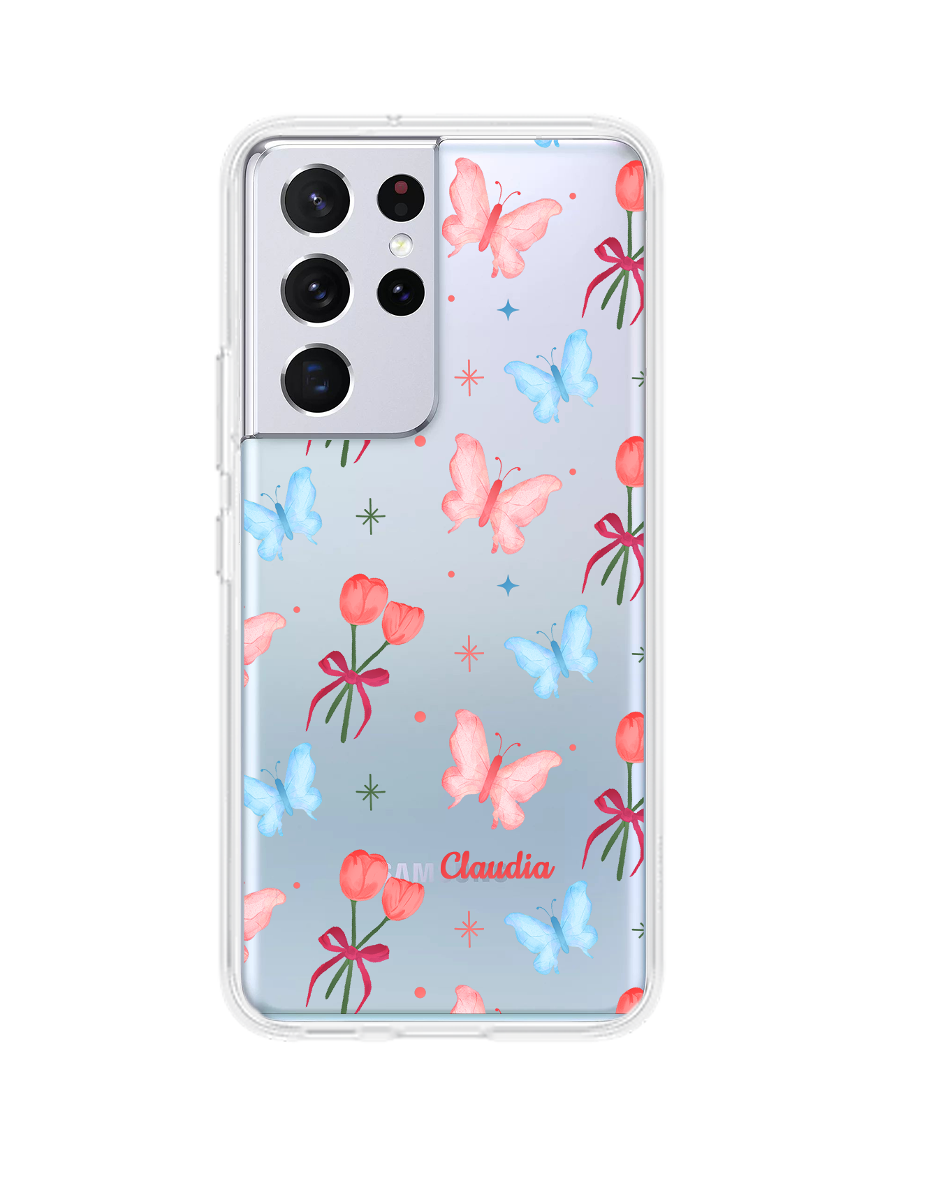 Android Rearguard Hybrid Case - Coquette Butterfly