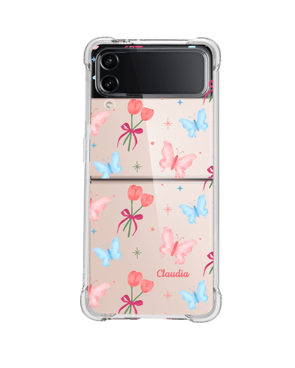 Android Flip / Fold Rearguard Hybrid - Coquette Butterfly