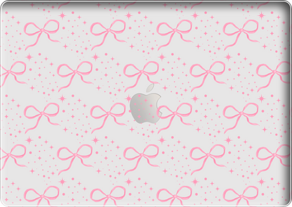 MacBook Snap Case - Coquette Glittery Bow