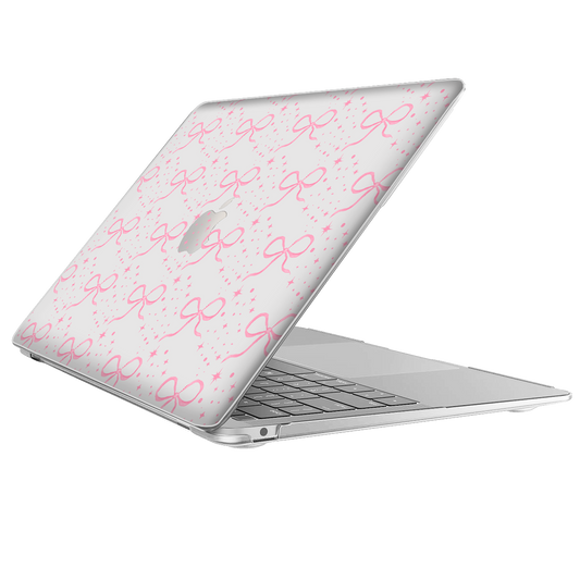 MacBook Snap Case - Coquette Glittery Bow