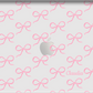 MacBook Snap Case - Coquette Pink Bow