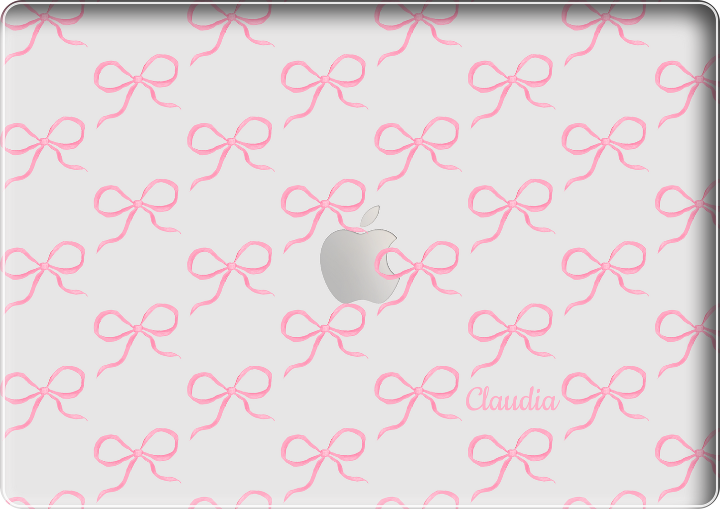 MacBook Snap Case - Coquette Pink Bow